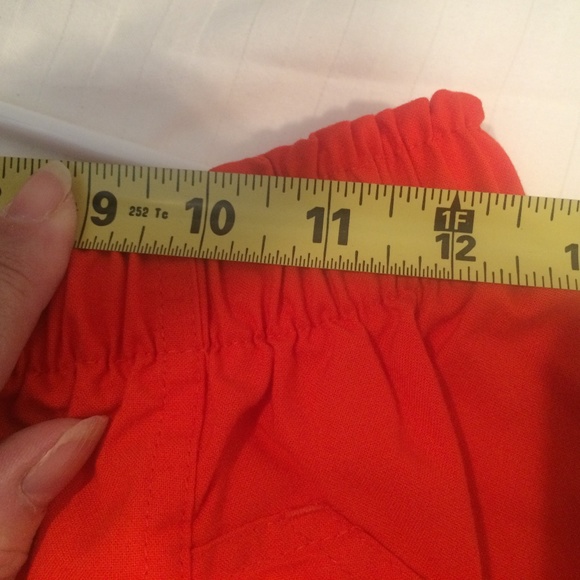 Orange Shorts Sz M Blue Cabana - Picture 3 of 6